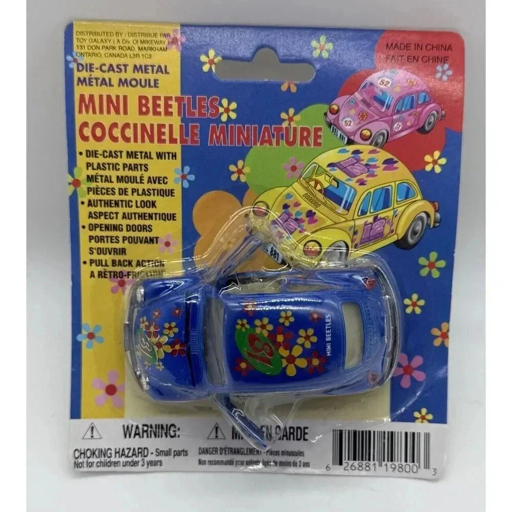 Toy Galaxy Mini Beetles #81 Pull Back Action Die Cast Metal Plastic‎ Parts  New